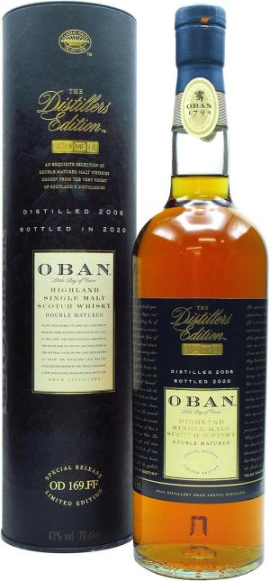 Oban Distillers Edition 2020 2006 14 year old Whisky 70cl 43 ABV
