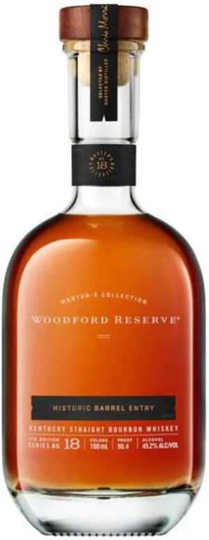 Woodford Reserve Masters Collection Historical Barrel Entry