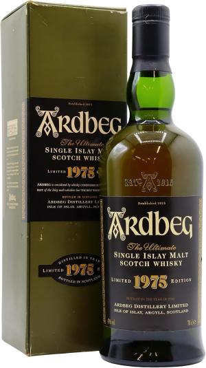 Ardbeg 24 year old Limited Edition Single Malt Scotch 1975 Whisky 70cl 43 ABV