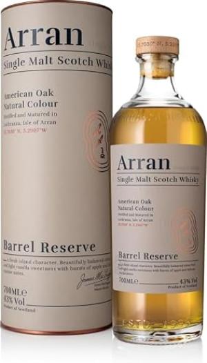Arran Barrel Reserve Single Malt Whisky 70cl 43 ABV Premium Single Malt Scotch Isle Of Arran