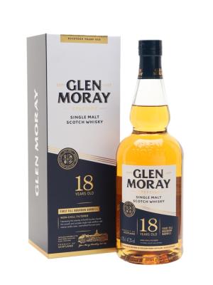 Glen Moray 18 Year Old Speyside Single Malt Scotch Whisky