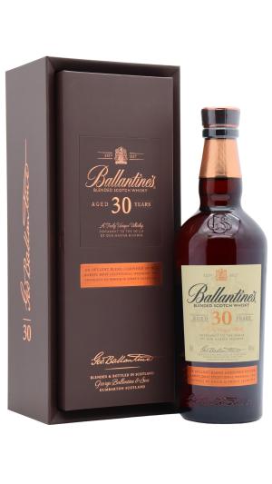 Ballantines 30 year old Blended Scotch Whisky 70cl 40 ABV