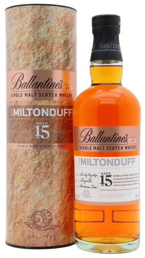 Ballantines 15 year old Miltonduff Single Malt Scotch Whisky 70cl 40 ABV