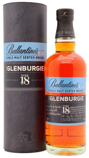 Ballantines 18 year old Glenburgie Single Malt Scotch Whisky 70cl 40 ABV