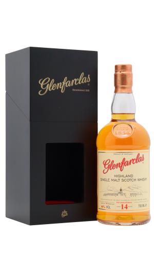 Glenfarclas 14 year old Highland Single Malt Scotch Whisky 70cl 46 ABV UK Exclusive