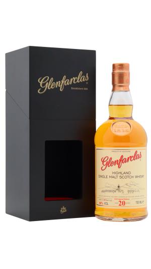 Glenfarclas 20 year old Highland Single Malt Scotch Whisky 70cl 46 ABV UK Exclusive