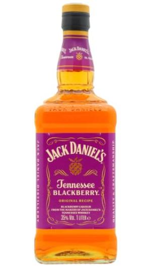 Jack Daniels Blackberry Whiskey 100cl 35 ABV 1 Litre