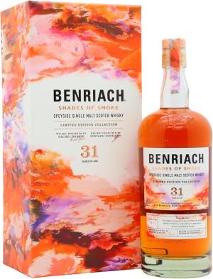 Benriach 31 year old Shades Of Smoke Edition No 1 Speyside Single Malt Scotch 1991 Whisky 70cl 481 ABV