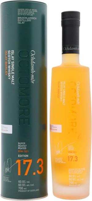 Octomore 5 year old Chromatic Signatures Seventeen Series 173 Single Malt Scotch Whisky 70cl 609 ABV