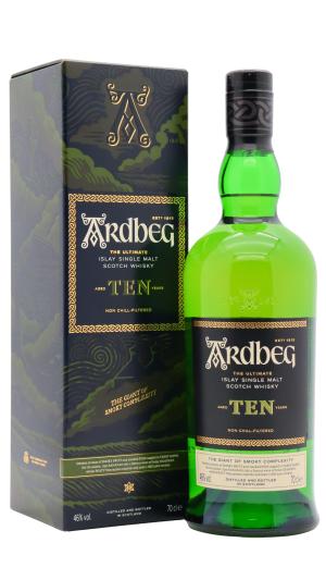 Ardbeg 10 year old Islay Single Malt Scotch Whisky 70cl 46 ABV