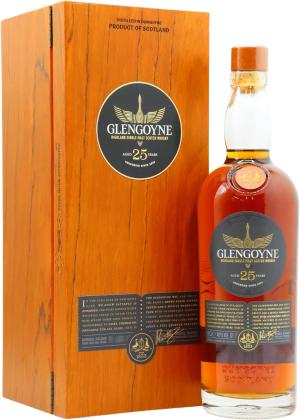Glengoyne Highland Single Malt 25 year old Whisky 70cl 48 ABV