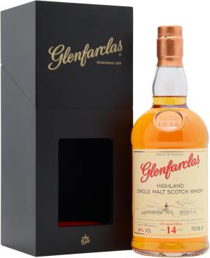 Glenfarclas 14 year old Highland Single Malt Scotch Whisky 70cl 46 ABV UK Exclusive