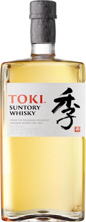 Suntory Japanese Whisky Toki Vibrant Blend of Yamazaki Hakushu Chita Notes of Green Apple Grapefruit Vanilla 70 cl 43 ABV