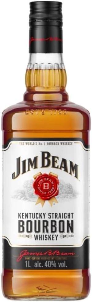 Jim Beam Kentucky Straight Bourbon Whiskey 1L