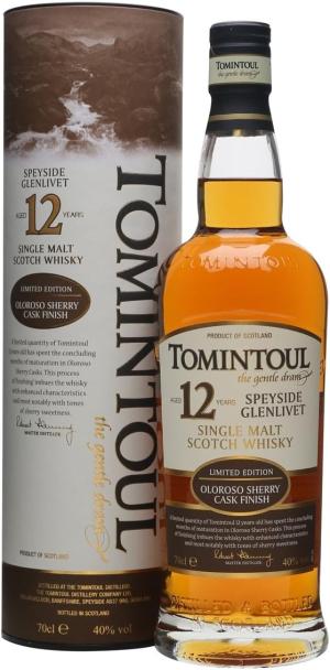 Tomintoul 12 years old Oloroso Sherry Cask 40 70cl