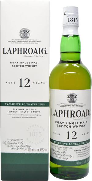 Laphroaig 12 year old Islay Single Malt Scotch Whisky 70cl 46 ABV