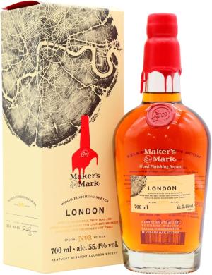 Makers Mark Wood Finishing Series No 3 London Edition Kentucky Straight Bourbon Whiskey 70cl 554 ABV