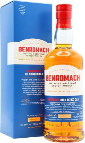 Benromach Contrasts Kiln Dried Oak Single Malt Scotch 2012 Whisky 70cl 46 ABV