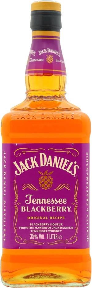 Jack Daniels Blackberry Whiskey 100cl 35 ABV 1 Litre