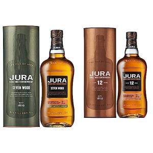 Jura Seven Wood Single Malt Whisky 70cl Jura 12 Year Old Single Malt Whisky 70 cl