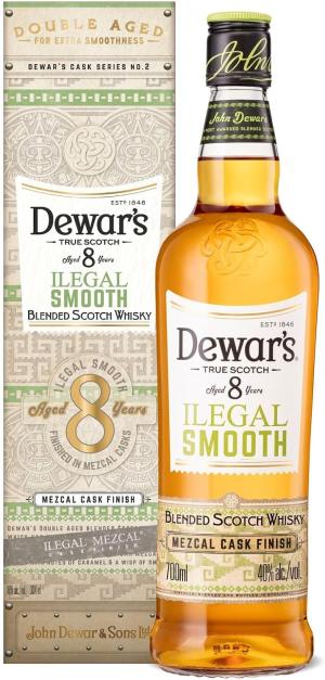 Dewars Ilegal Smooth 8YO Blended Scotch Whisky Mezcal Cask 40ABV 70cl