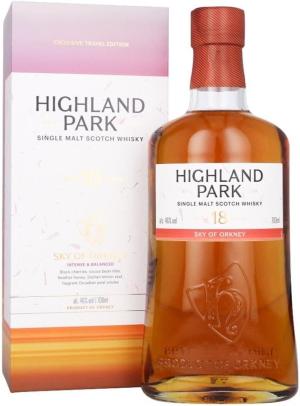 Highland Park 18 Year Old Single Malt Scotch Whisky Sky of Orkney 70cl 46 ABV
