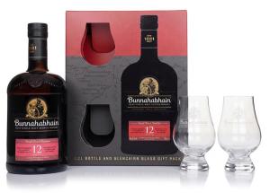 Bunnahabhain 12 Year Old Glass Pack Single Malt Whisky