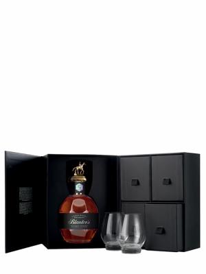 BLANTONS Single Barrel Coffret 4 Verres Riedel
