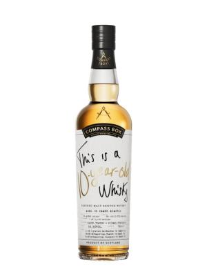 This is a 10yearold whisky Compass Box