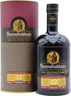 Bunnahabhain Cask Strength 2025 Edition Single Malt Scotch 12 year old Whisky 70cl 564 ABV
