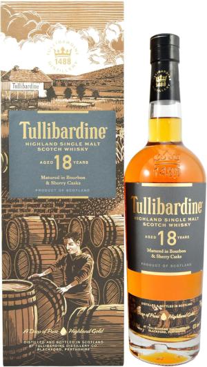 Tullibardine 18 Year Old 43 70cl