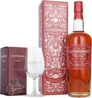 Glendronach Ode to the Embers Highland Single Malt Scotch Whisky Branded Glendronach Glass