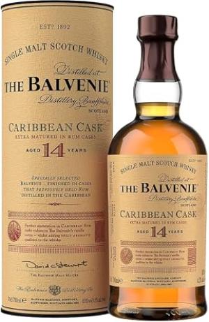 The Balvenie 14 Caribbean Cask Matured With A Rum Cask Finish