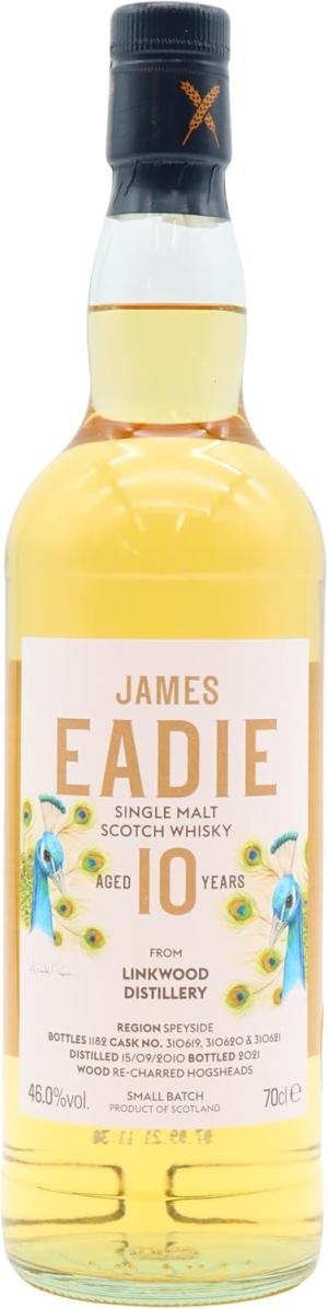 Linkwood James Eadie 2021 Autumn Release Small Batch 2010 10 year old