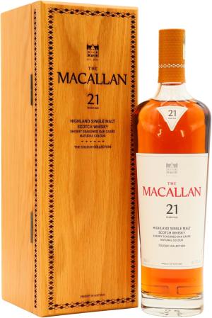 Macallan The Colour Collection Single Malt Scotch 21 year old Whisky 70cl 43 ABV
