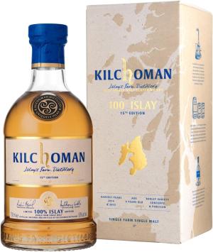 Kilchoman 100 Islay 15th Edition Single Malt Scotch Whisky 70cl Gift Box