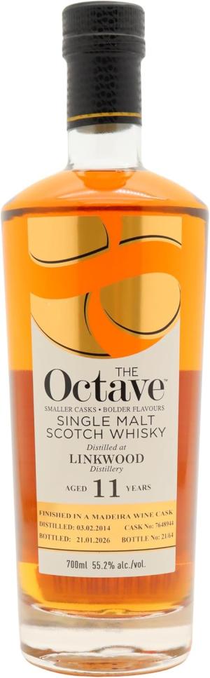Linkwood 11 year old The Octave Single Madeira Wine Cask 7648944 2014 Whisky 70cl 552 ABV