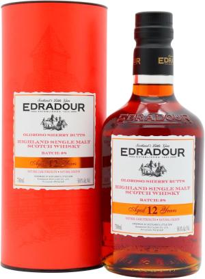 Edradour 12 Year Old 2013 Sherry Cask Strength Batch 8