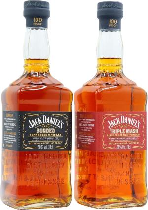 Jack Daniels Bonded Triple Mash Bundle 2 x 70cl Whiskey 70cl x 2 50 ABV