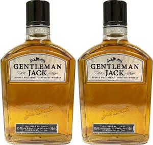 Jack Daniels Gentleman Jack Tennessee Whiskey 700ml Pack of 2