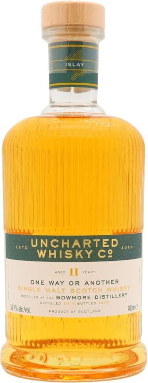 Bowmore 11 year old Uncharted Whisky Co One Way Or Another Single Malt Scotch 2015 Whisky 70cl 567 ABV