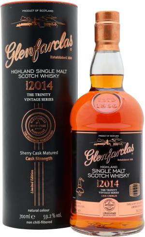 Glenfarclas The Trinity Vintage Series The Sherry Casks Vintage 2014 07 Litre 592 Vol