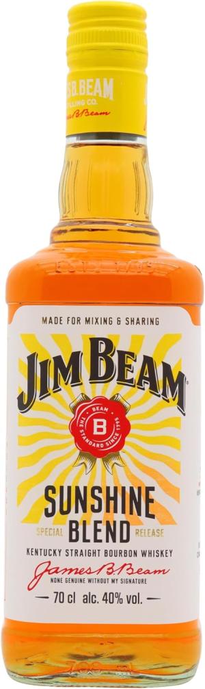 Jim Beam Sunshine Blend Kentucky Straight Bourbon Whiskey 70cl 40 ABV