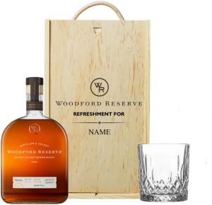 Personalised Woodford Reserve Kentucky Straight Bourbon Gift Set