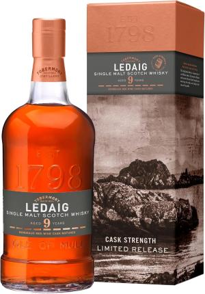 Ledaig 2012 9 Year Old Bordeaux Red Wine Cask Matured Highland Scotch Whisky 70cl 568 ABV Smoke cherry and ginger Malty Artisanal Whisky Hebridean peated Single Malt Whisky