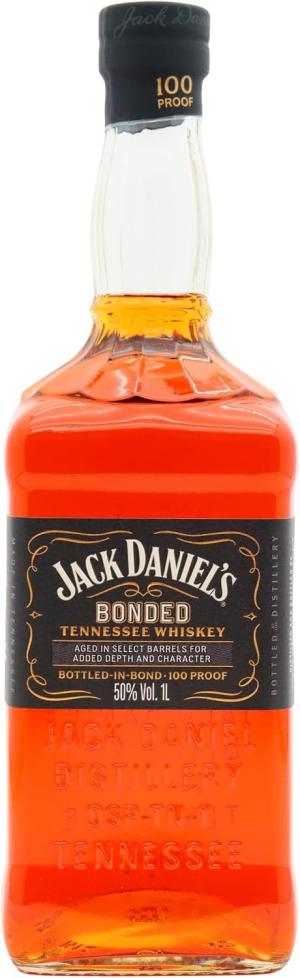 Jack Daniels Bonded Tennessee Whiskey 100cl 50 ABV 1 Litre