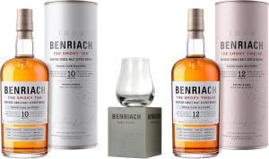 Benriach 10 Smoky Benriach 12 Smoky With Branded Benriach Glass