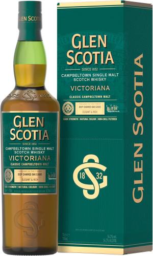 Glen Scotia Victoriana Single Malt Whisky 70cl 542 ABV AwardWinning Cask Strength Expression Inspired by Victorian Campbeltown Whisky Powerful Intense and Spicy