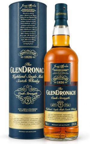 GlenDronach Cask Strength Batch 9 Single Malt Scotch 70cl 594 ABV