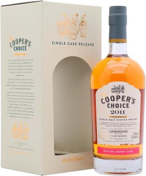 Linkwood 10 Year Old 2011 cask 303531 The Coopers Choice The Vintage Malt Whisky Co